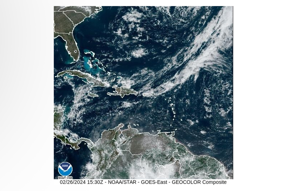 PUBLIC WEATHER FORECAST FOR ST. MAARTEN 