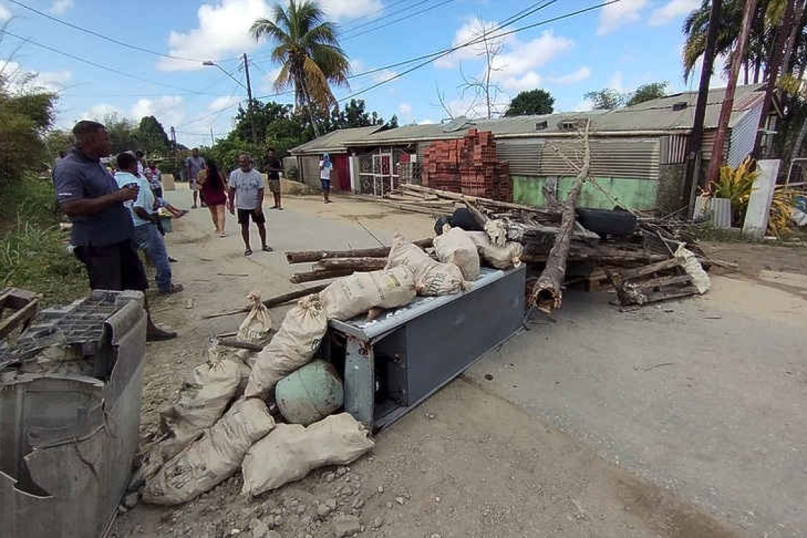 Illegal quarry operators put  Wallerfield residents under siege