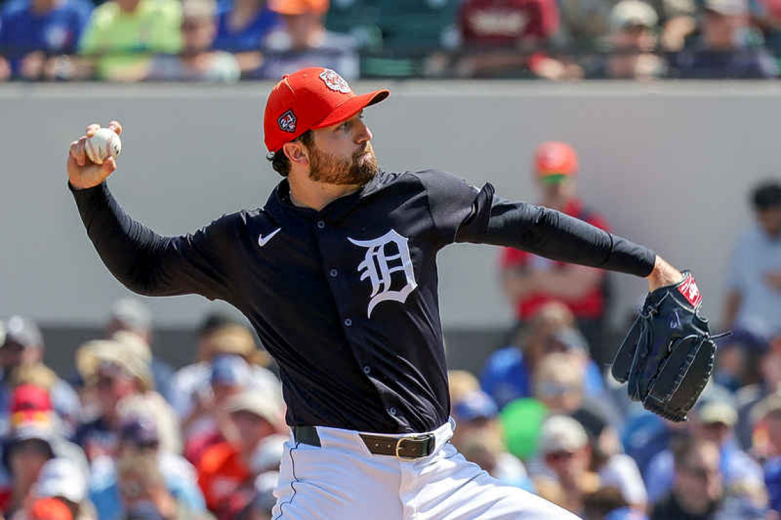 Tigers P Casey Mize throws in first game after 22 months 