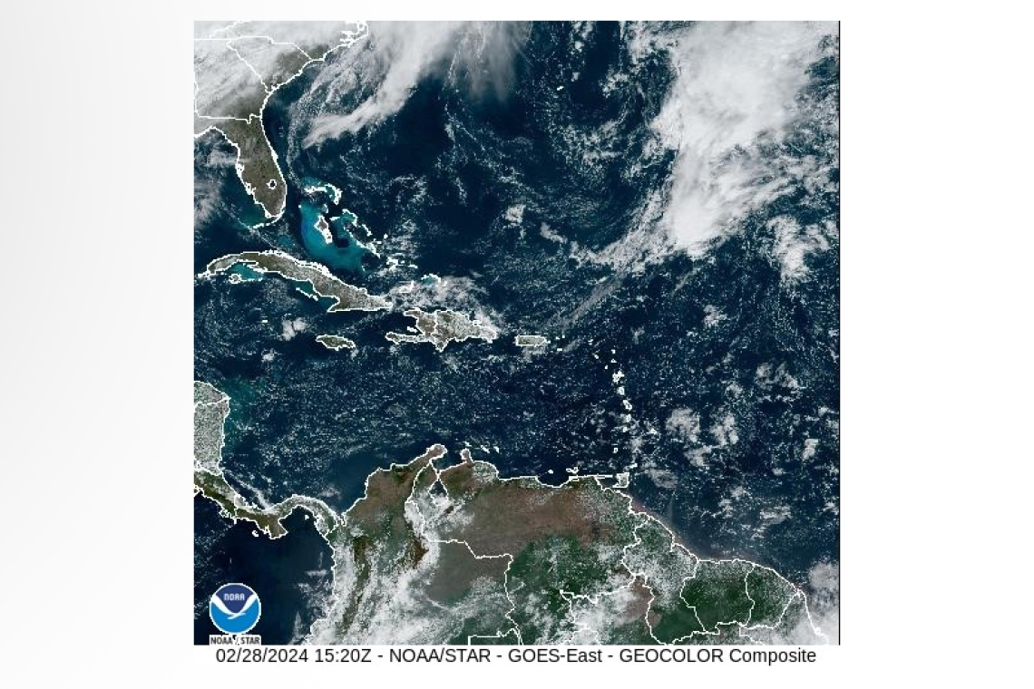 PUBLIC WEATHER FORECAST FOR ST. MAARTEN 