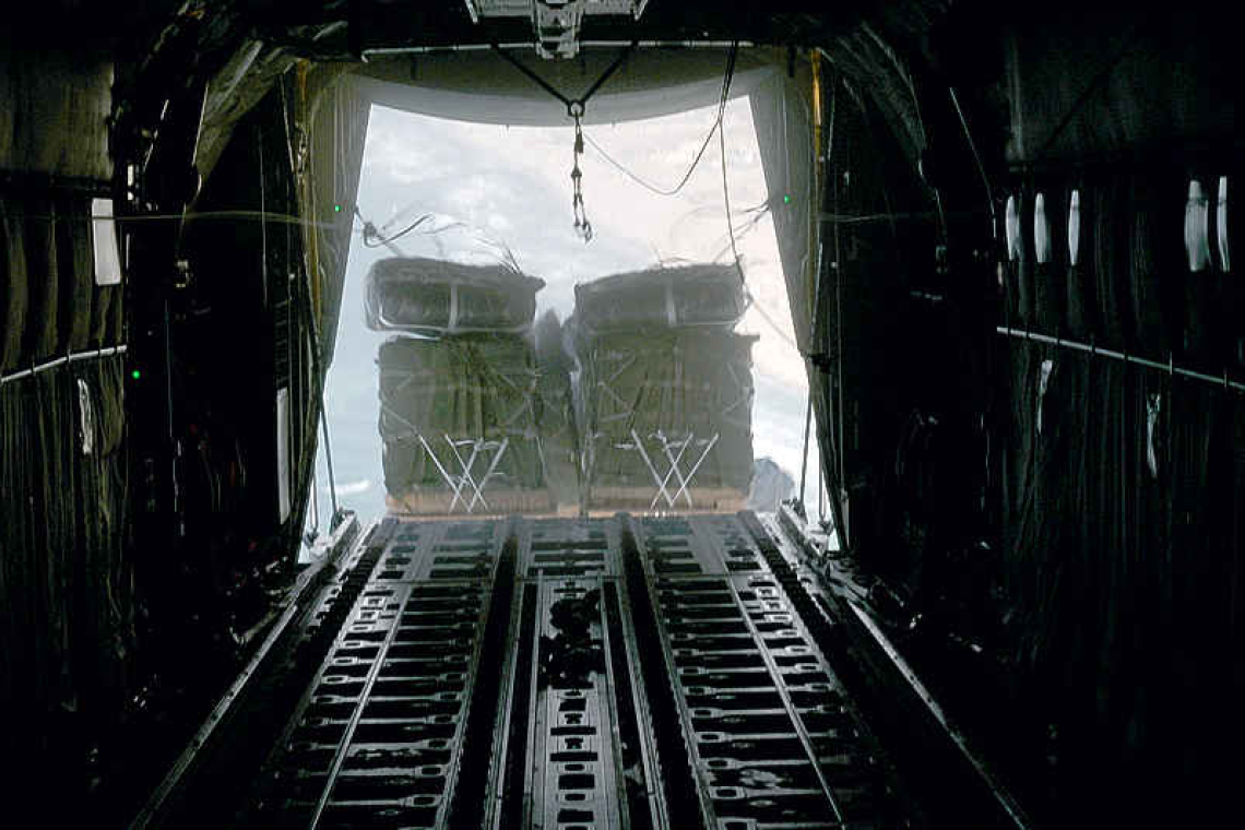 America carries out first airdrop of aid into Gaza 