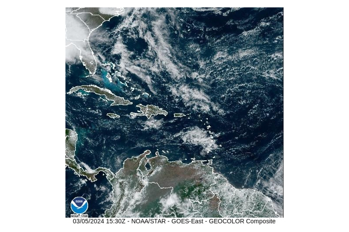 PUBLIC WEATHER FORECAST FOR ST. MAARTEN 