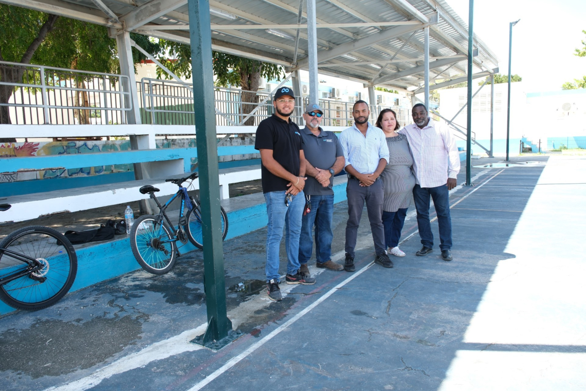 Renovation of Simpson Bay Court  completed through sponsored labour