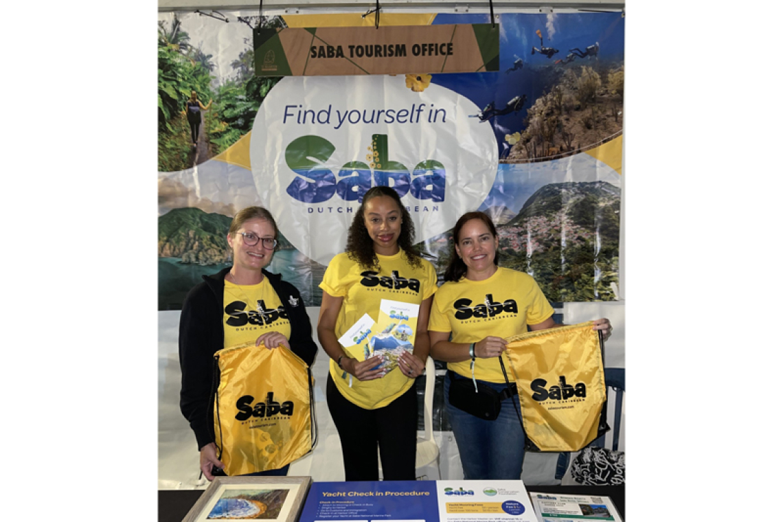 Saba Tourism Bureau showcases  island at 44th Heineken Regatta