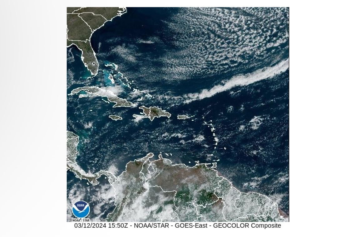 PUBLIC WEATHER FORECAST FOR ST. MAARTEN 