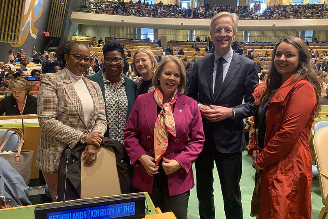 Jacobs advocates for domestic  violence prevention at UN forum