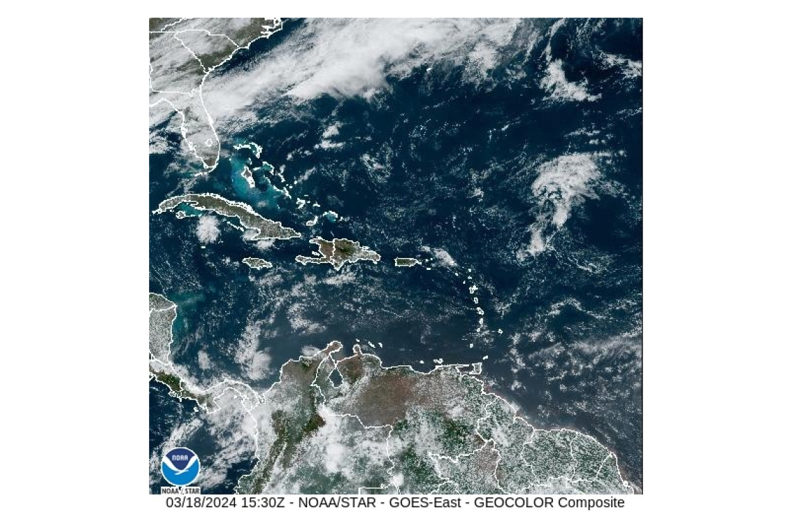 PUBLIC WEATHER FORECAST FOR ST. MAARTEN 