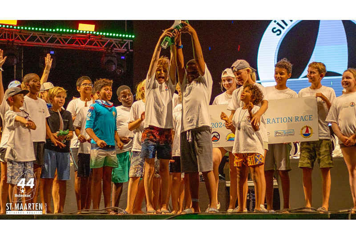 Young sailors shine at St. Maarten Regatta’s Next Generation Race