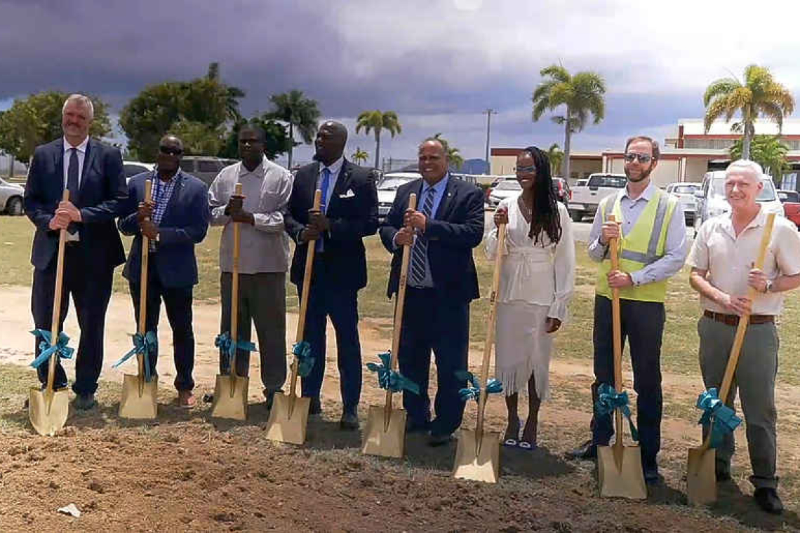 ‘Fasten your seat belts, Anguilla is about to take  off’ with the groundbreaking of the new terminal