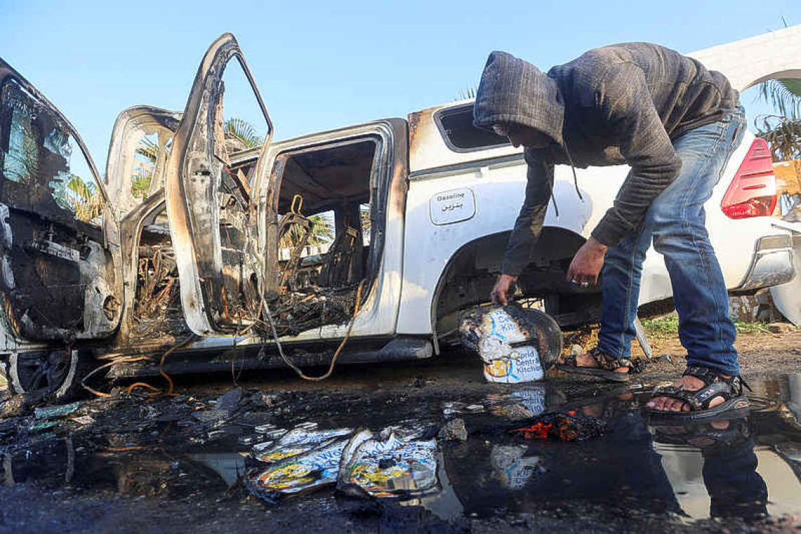 Israel says airstrike unintentionally killed aid workers in Gaza 