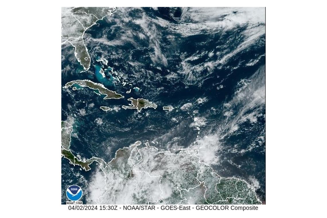 PUBLIC WEATHER FORECAST FOR ST. MAARTEN 