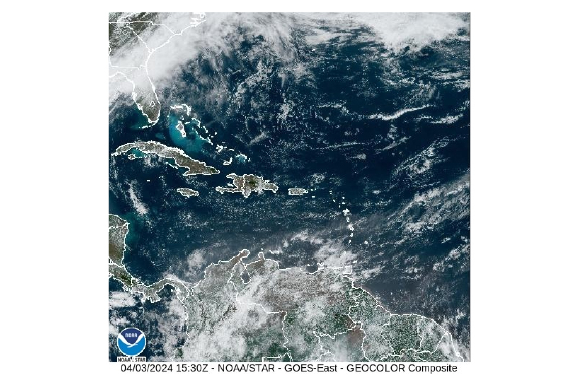 PUBLIC WEATHER FORECAST FOR ST. MAARTEN 