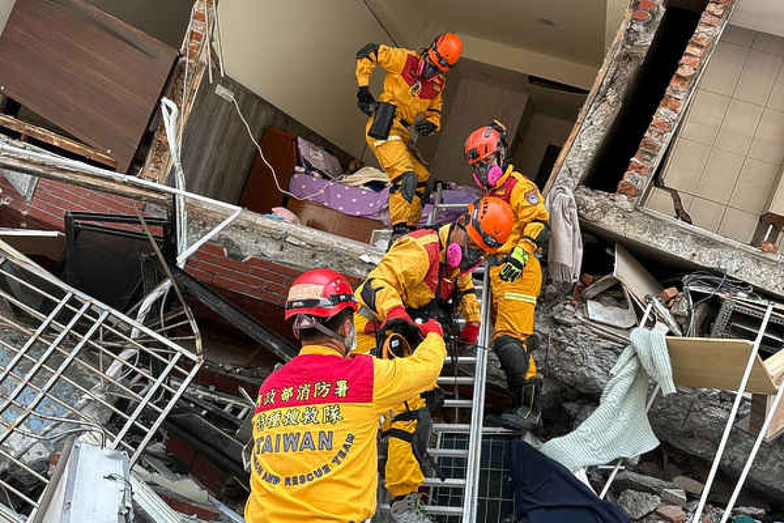 Taiwan's strongest earthquake in 25 years kills 9 people, 50 missing 