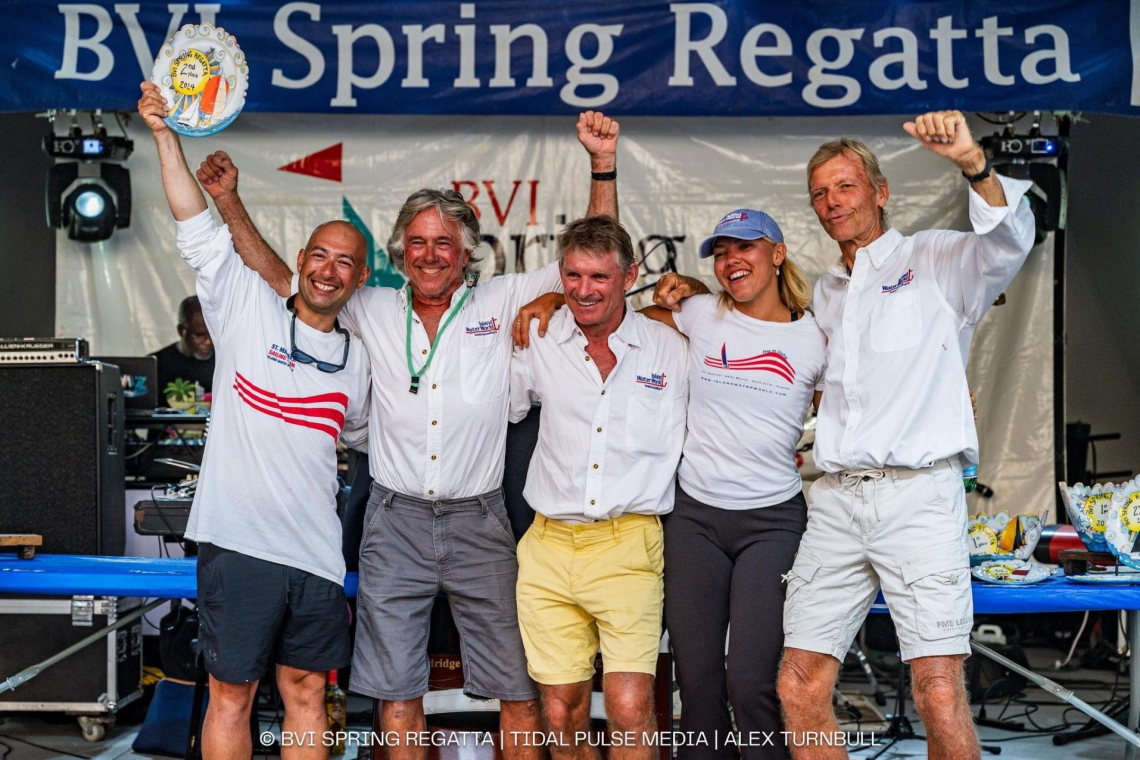 Team Island Water World takes second at BVI Regatta 