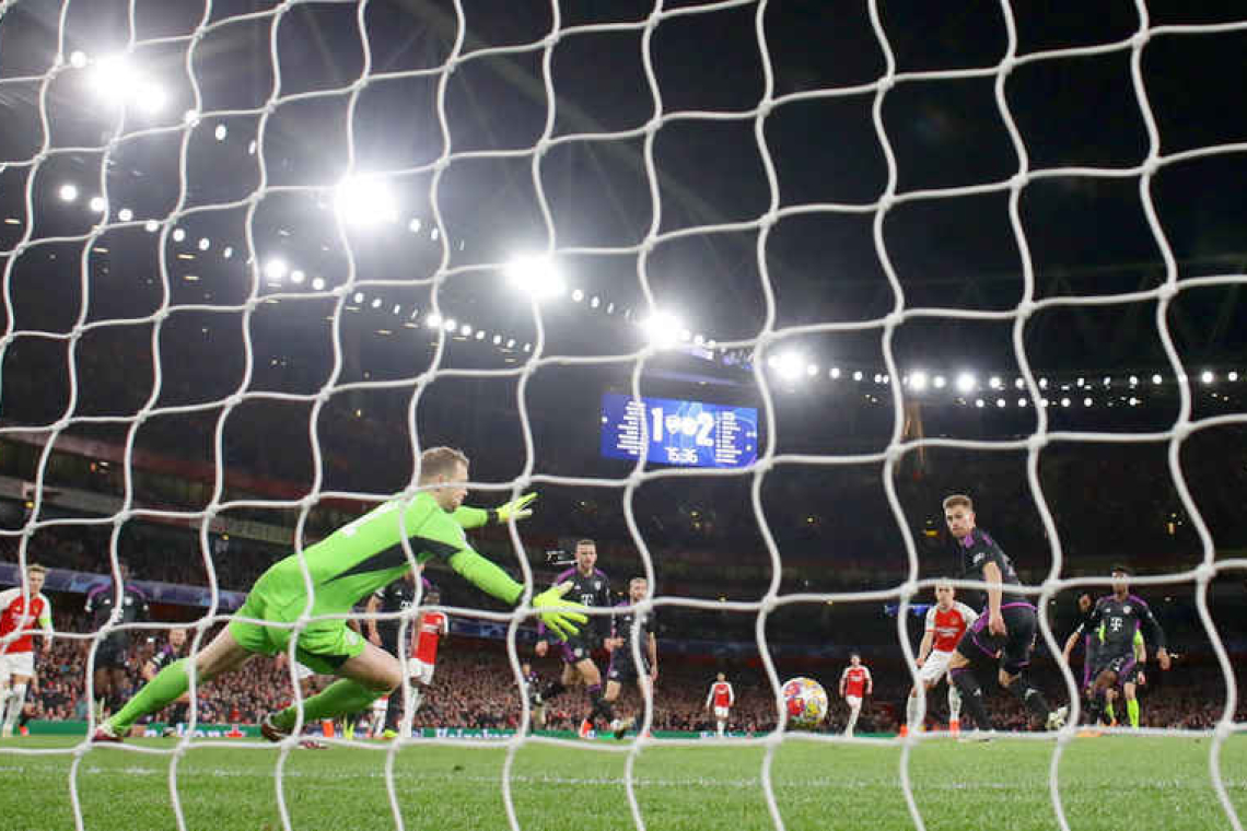 Kane returns to haunt Arsenal as Bayern Munich earn 2-2 draw 