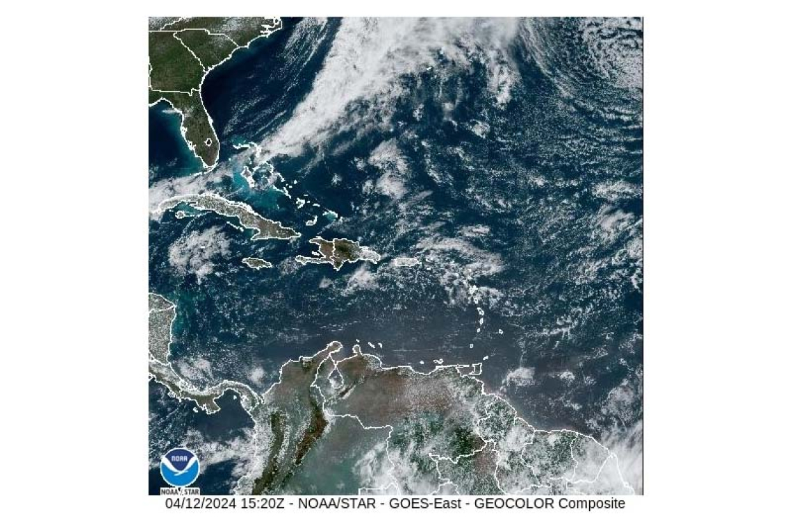 PUBLIC WEATHER FORECAST FOR ST. MAARTEN