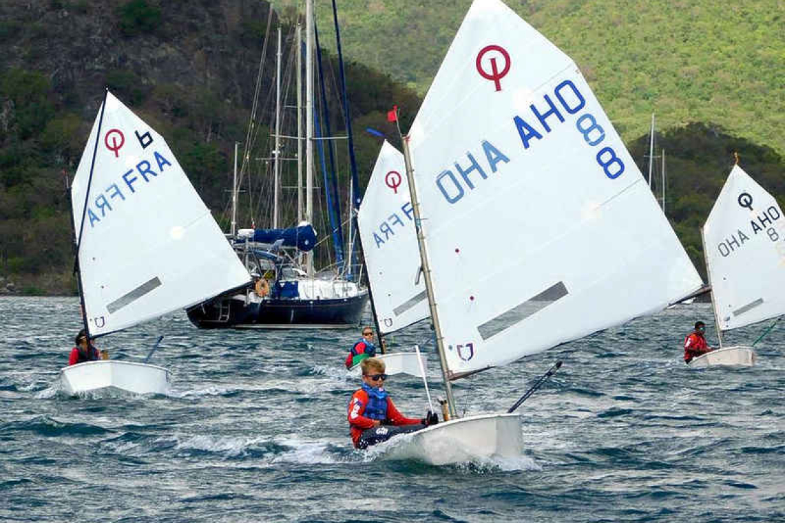 Day 1 of the Hope Ross Series  sailed in beautiful conditions