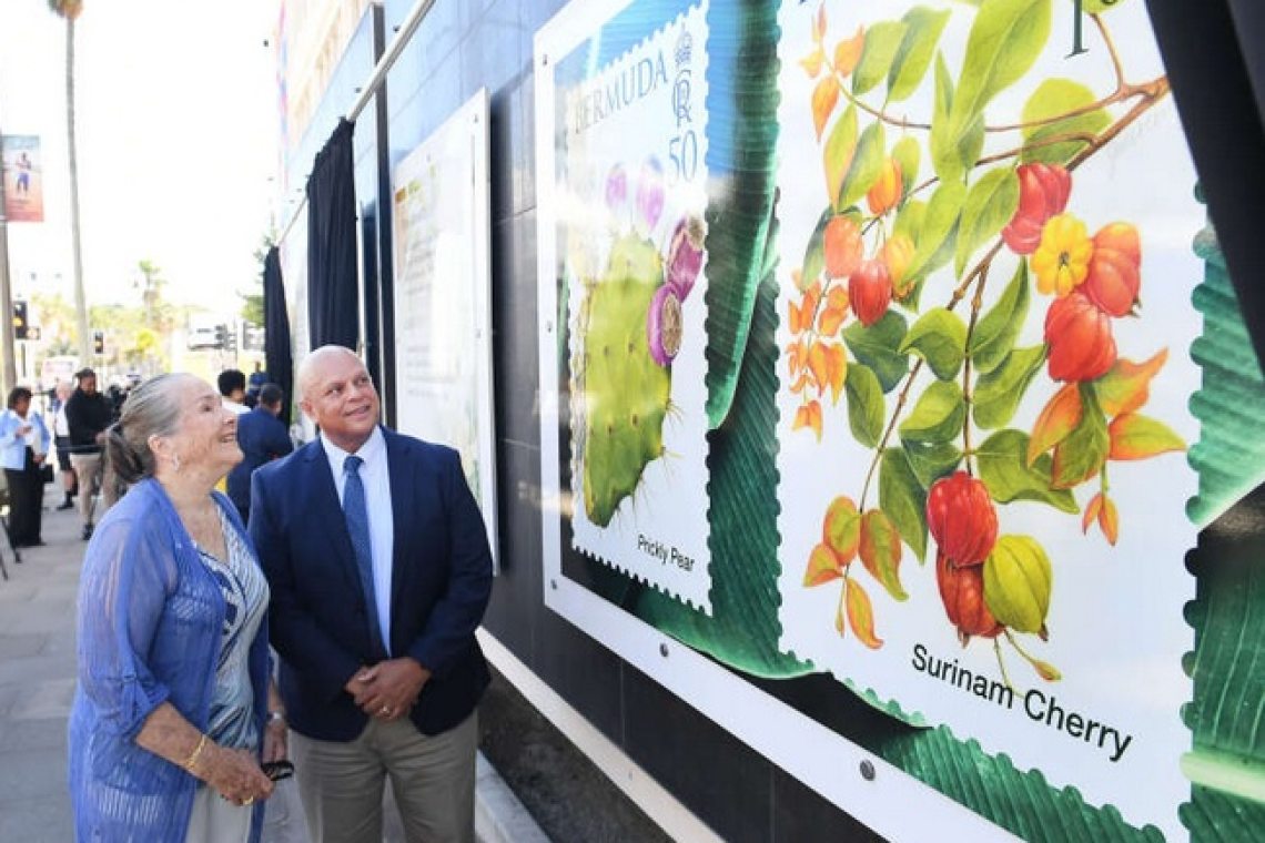 ‘Bermuda Fruits’ stamp  collection unveiled