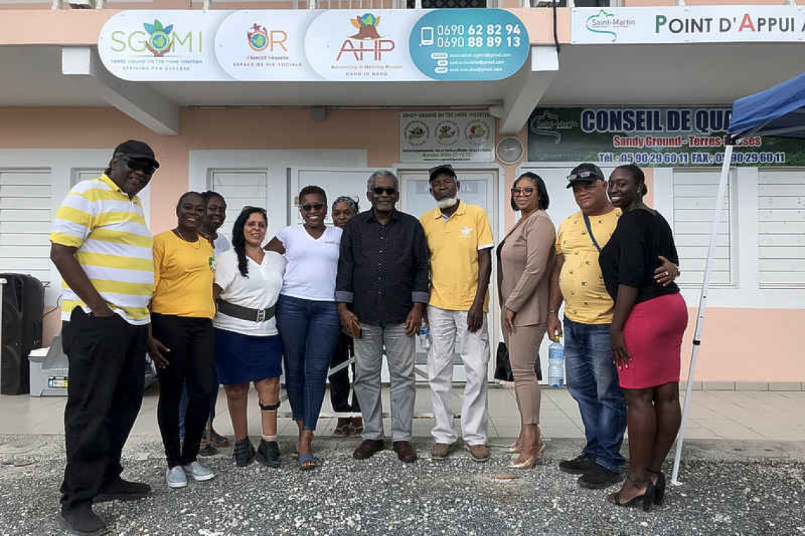 New association for assistance to  families installed in St. Martin