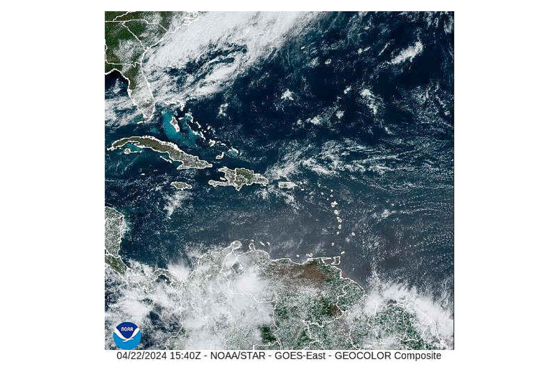 PUBLIC WEATHER FORECAST FOR ST. MAARTEN