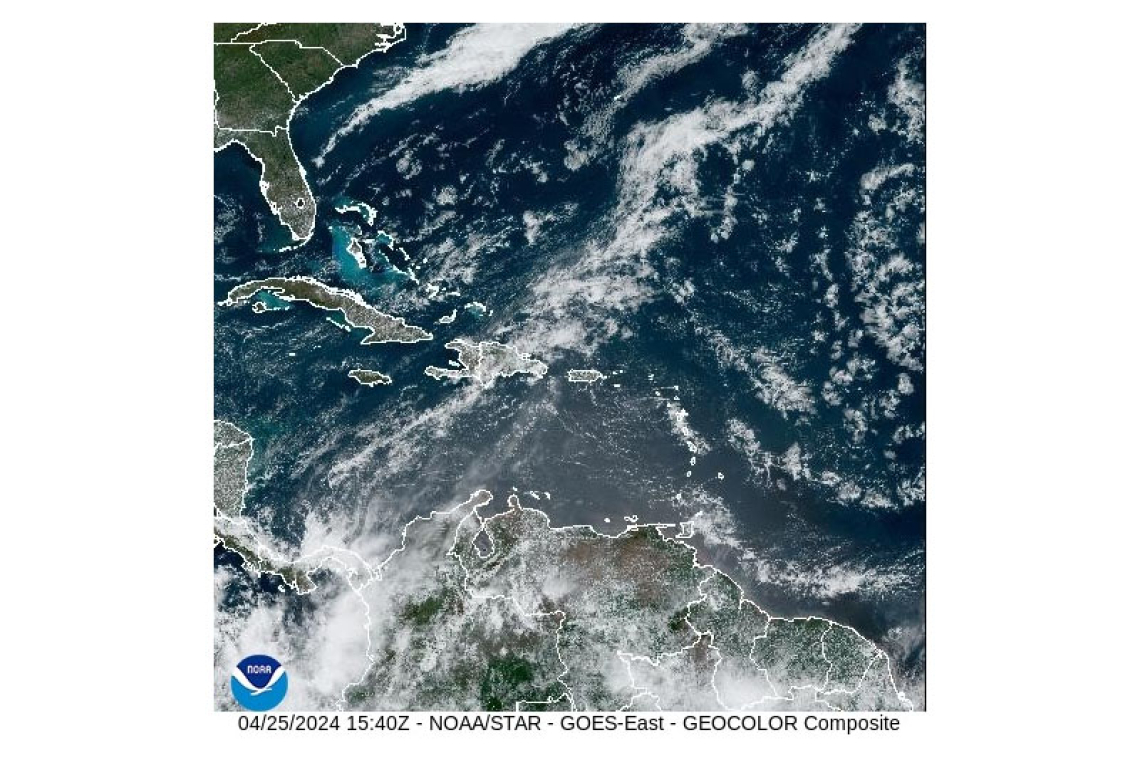 PUBLIC WEATHER FORECAST FOR ST. MAARTEN