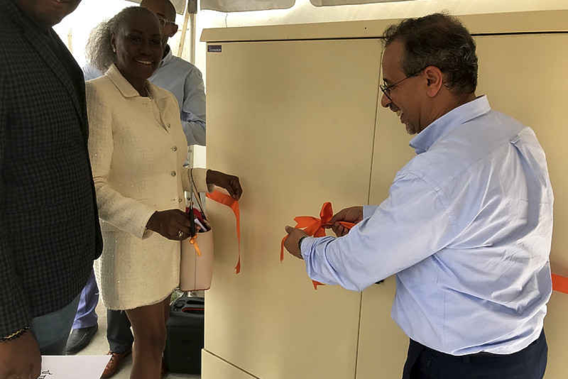    Orange inaugurates first shared  fibre optic point in Sandy Ground