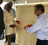    Orange inaugurates first shared  fibre optic point in Sandy Ground