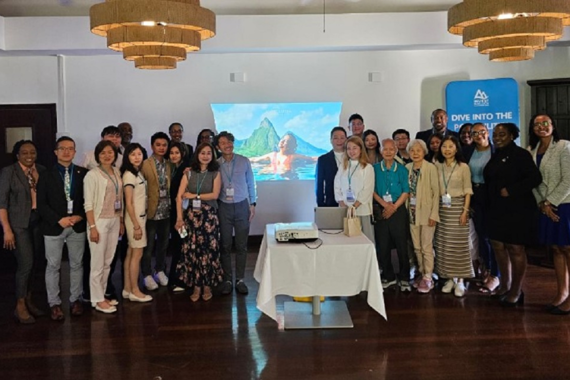1st Taiwanese CIP business  delegation visits St. Lucia