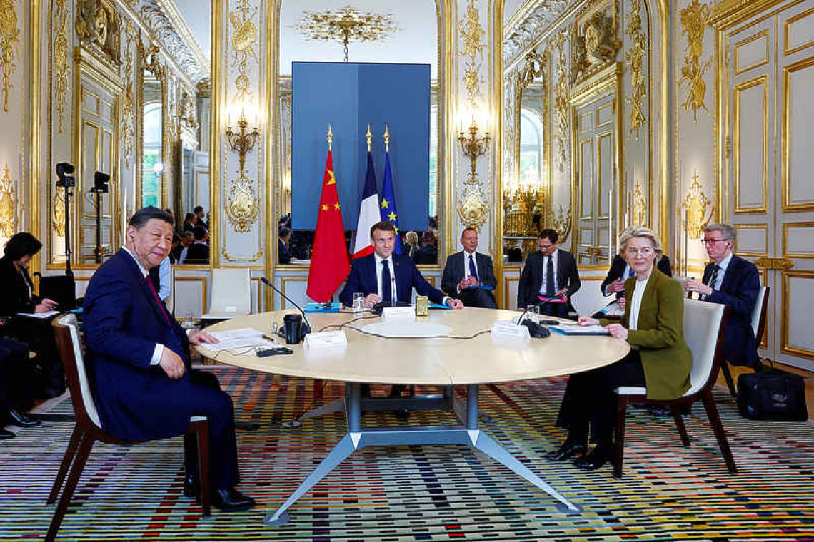 Macron, von der Leyen press Xi on trade in Paris talks 
