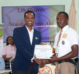 Jamaica's tourism sector receives boost  with TEF's lifeguard training initiative