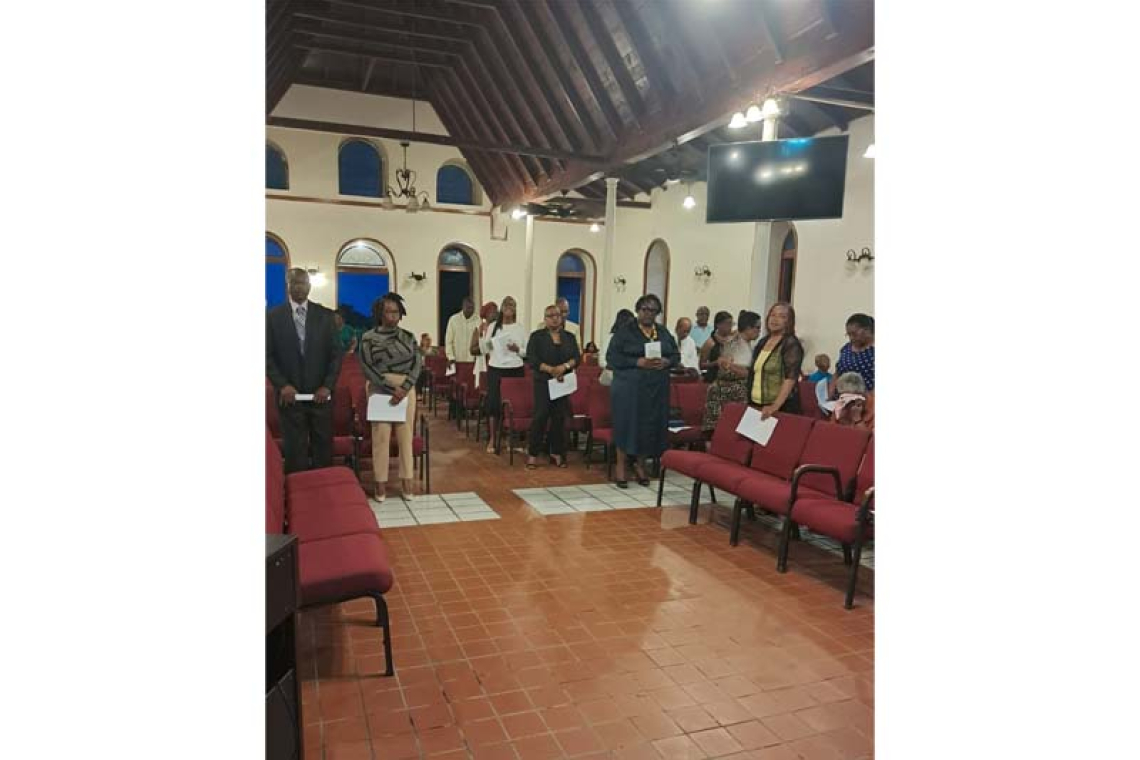 Statia holds Ecumenical Service  as hurricane season commences