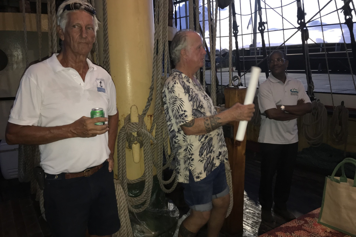 450 persons visit tall ship  ‘Picton Castle’ on open day