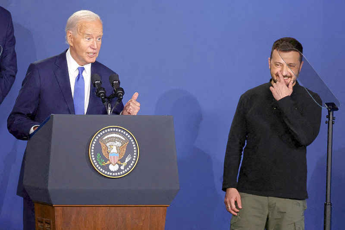 Biden mixes up Harris, Trump as well as Zelenskiy, Putin names