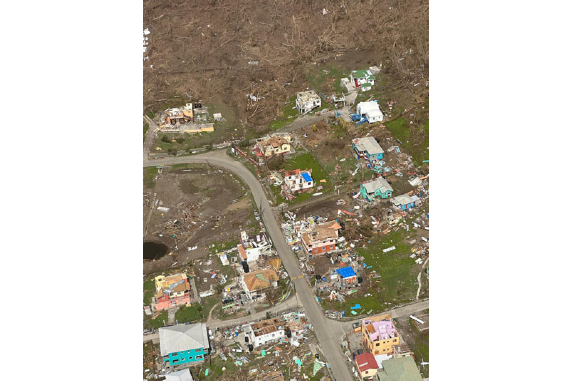 Prime Minister Dr. Drew visits Carriacou  following Hurricane Beryl's devastation