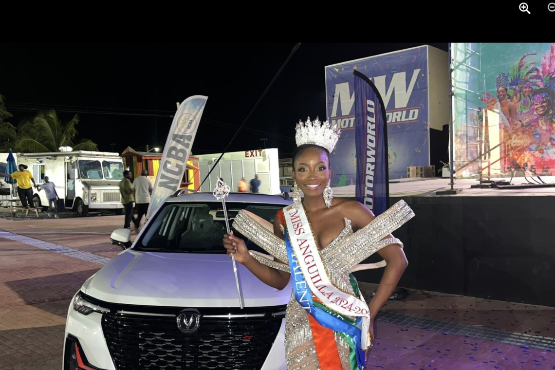 Nisha Dupuis named  Miss Anguilla 2024