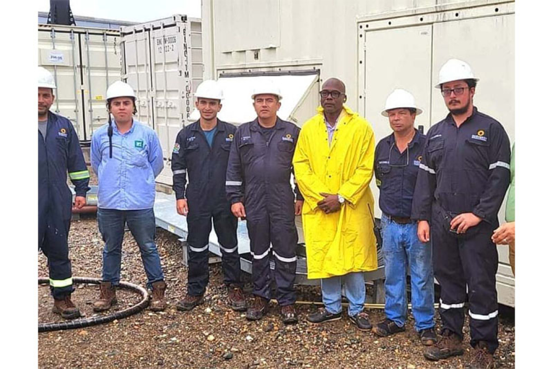 Containerized generators  now officially operational 