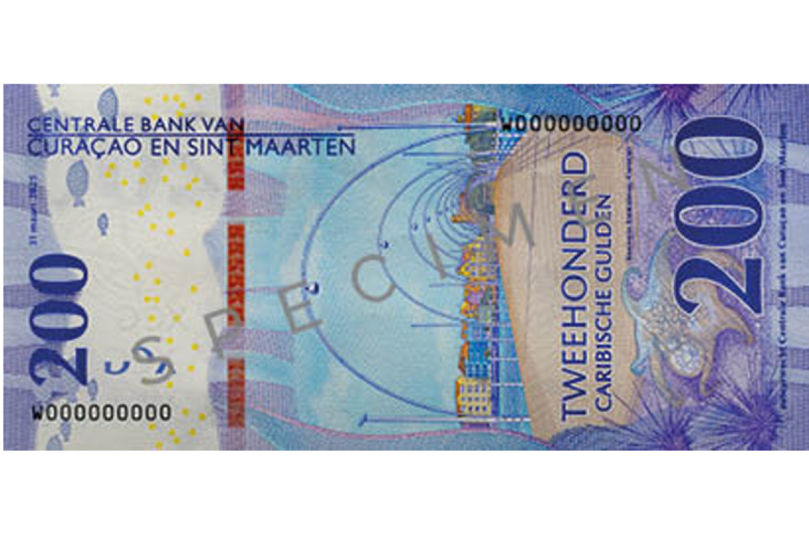 New Caribbean guilder design  inspired by underwater world