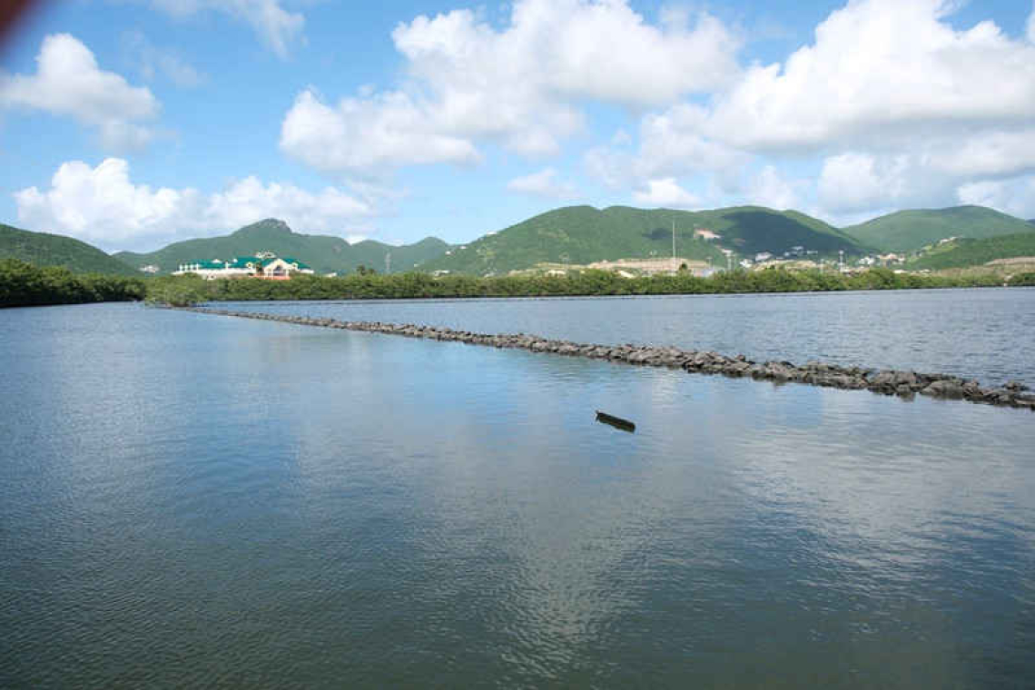    VROMI claims success in managing  Salt Pond water level after heavy rains