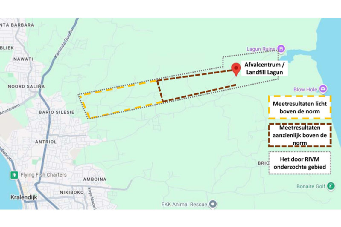 Interim results of  landfill fire probe