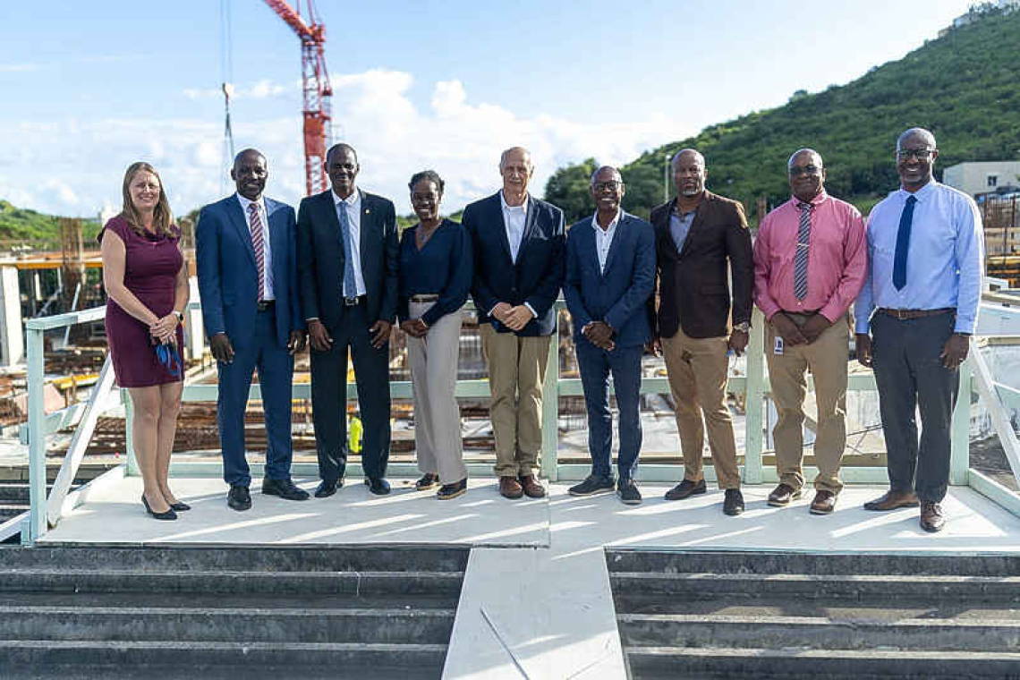 Brug gets update on  hospital construction