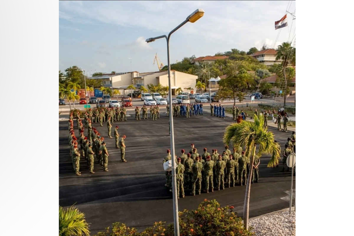 Dutch army rotates Caribbean unit,  Lieutenant Colonel Koster takes over
