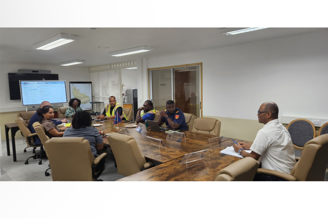 St. Eustatius participates  in tsunami prep exercise
