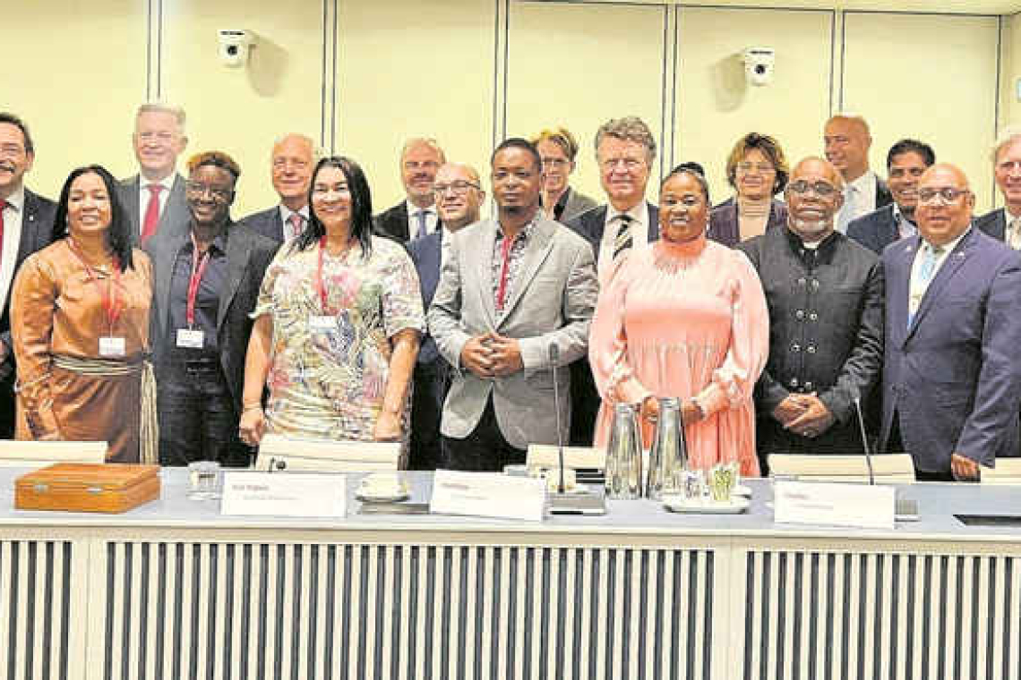 Bonaire, St. Eustatius, Saba talk  amendments with Dutch Senate