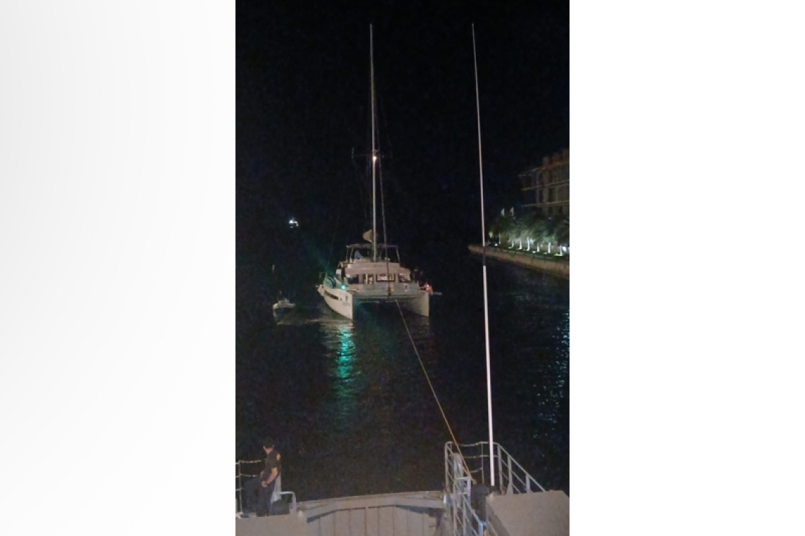 Coast Guard rescues two from  sinking vessel after Mayday call