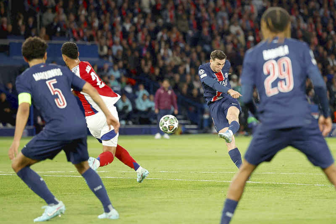 Ruiz and Hakimi send PSG past Arsenal into Champions League final