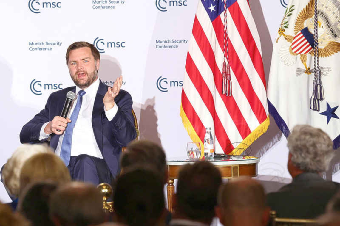 After critical remarks in Munich, JD Vance  adopts more conciliatory tone toward Europe
