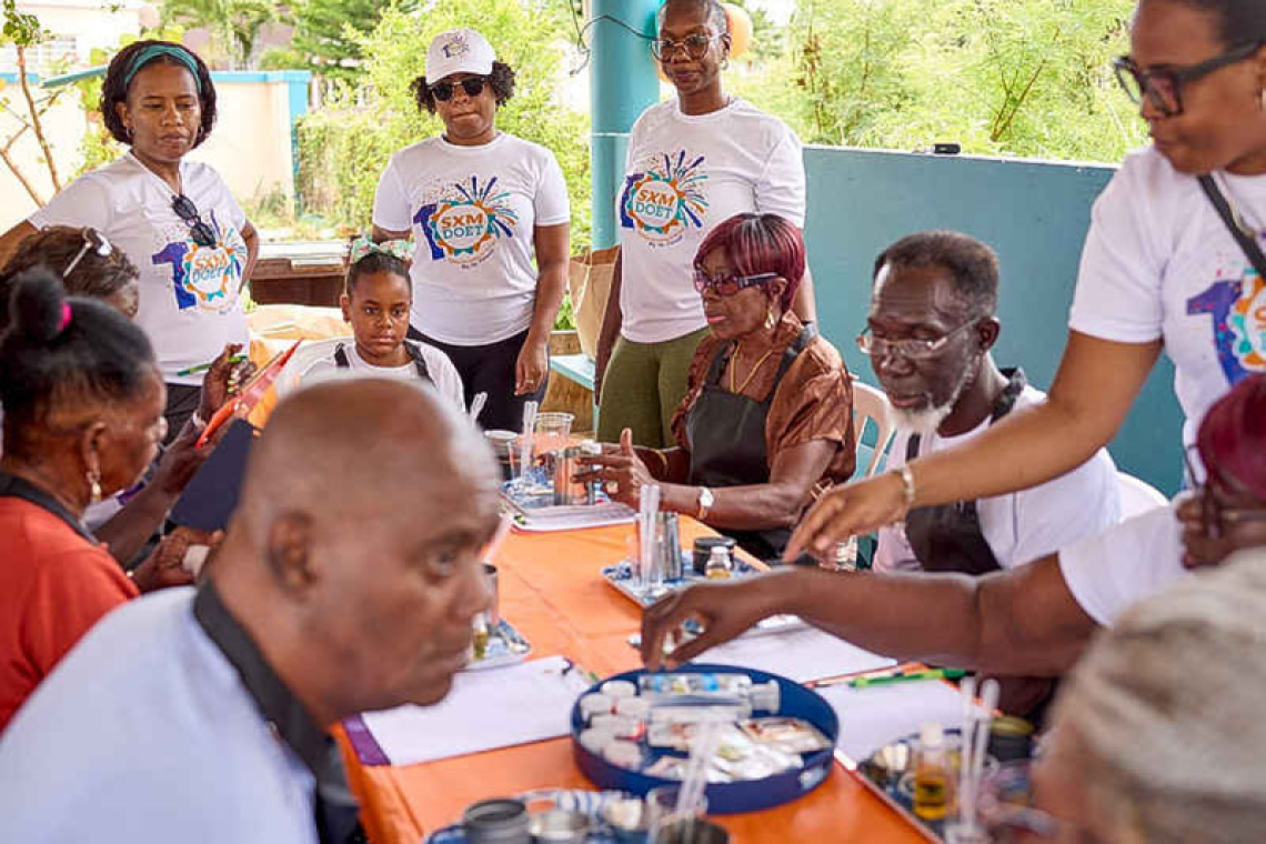 Bringing the youth and elderly together: Hearts United Holistic Care Foundation + SXM DOET