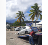 Four illegally parked vehicles  towed on instruction of police