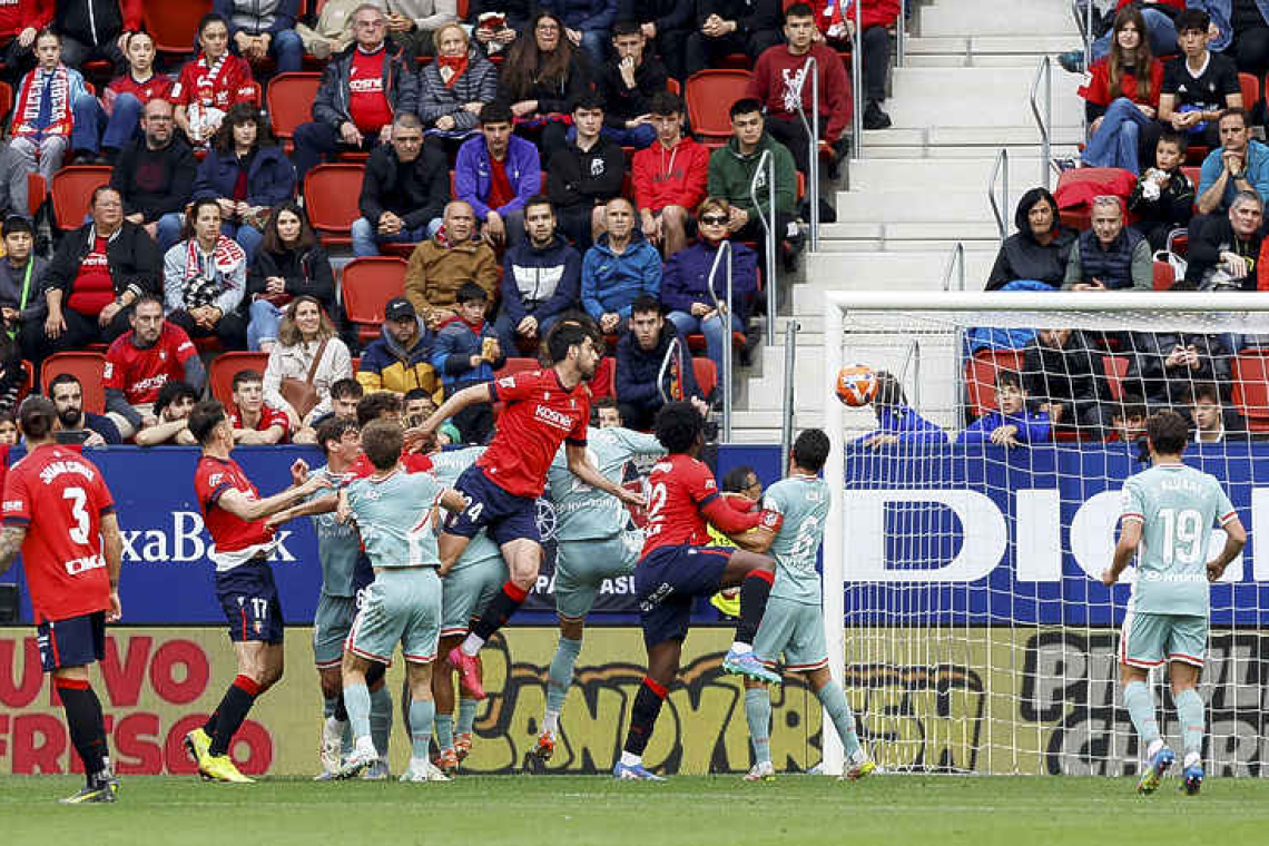 Osasuna edge closer to Europe with Atletico win