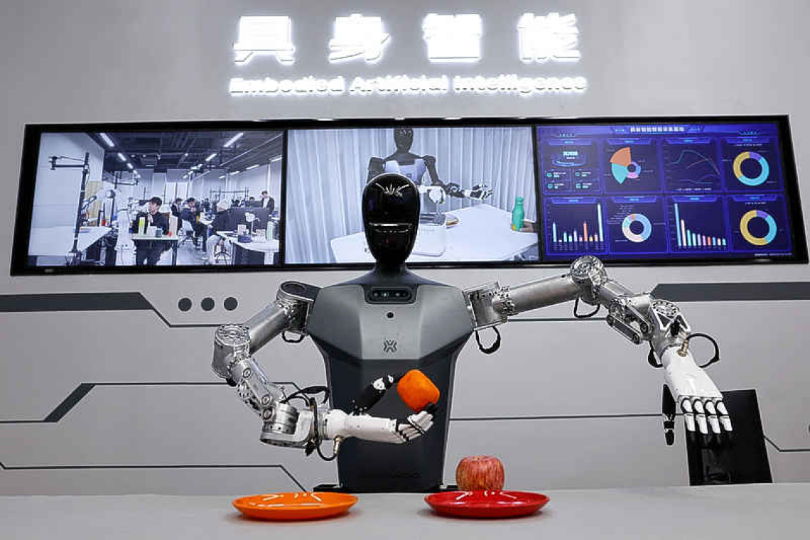 China's humanoid robots will  not replace human workers